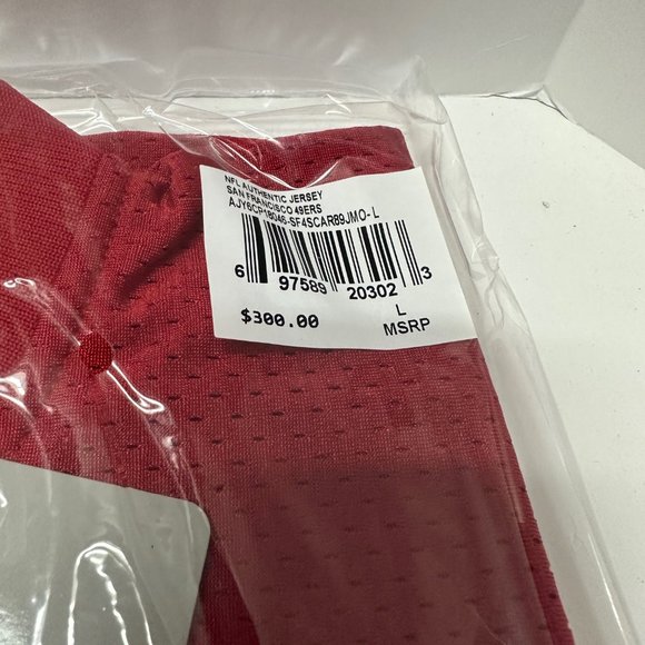 Authentic Joe Montana San Francisco 49ers Jersey Mitchell & Ness Throwback Large - Picture 9 of 11